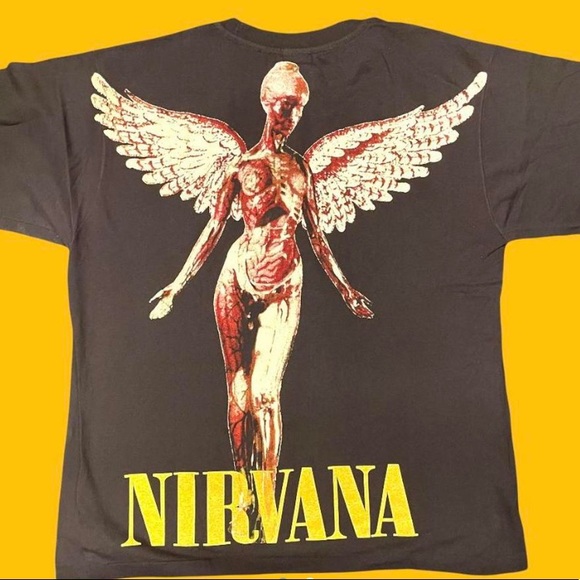 Nirvana vintage boot Tshirt - Picture 2 of 2